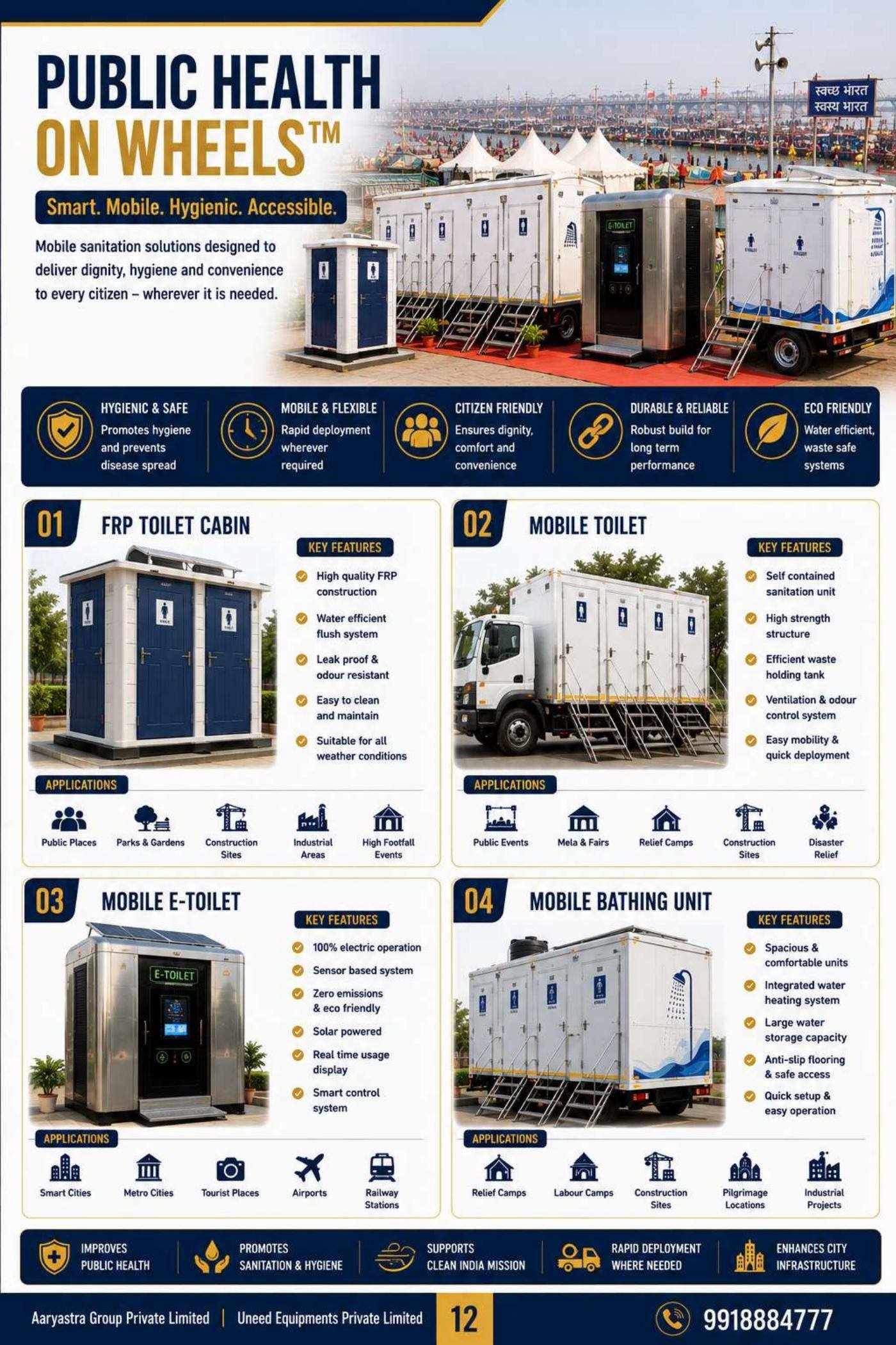 Catalogue sheet for Public Health on Wheels