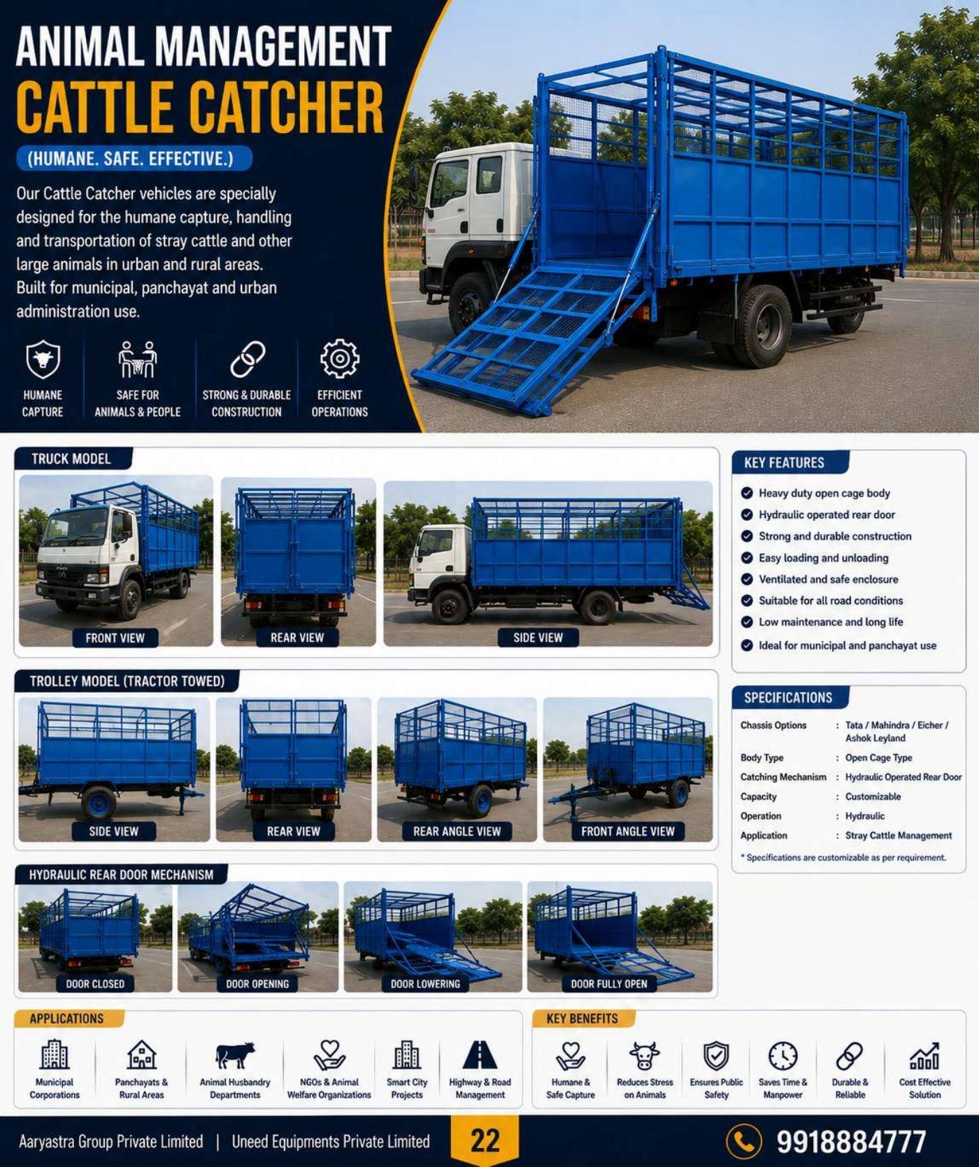 Catalogue sheet for Animal Management